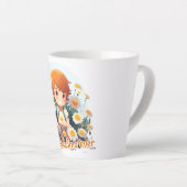 Best Grandma ever カフェラテマグ (右アングル)