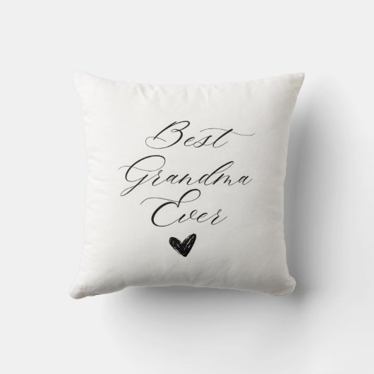 Best grandma ever クッション (裏面)