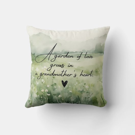 Best grandma ever クッション (裏面)