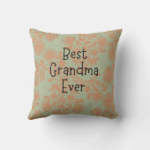 Best grandma ever クッション (裏面)