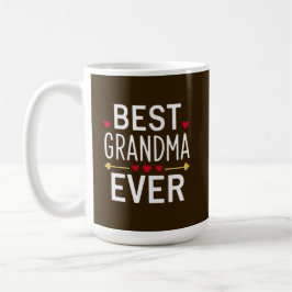 Best grandma ever コーヒーマグカップ