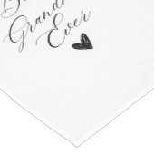 Best grandma ever ショートテーブルランナー (コーナー)