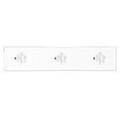 Best grandma ever ショートテーブルランナー (横)