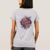 Best Grandma Ever Floral Tシャツ (裏面)