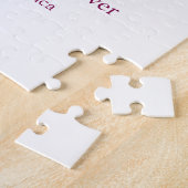 best grandma ever grandparents photo gifts classic ジグソーパズル (側面)