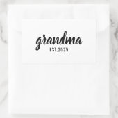 Best Grandma Ever | Happy Grandparents Day Cute 長方形シール (バッグ)