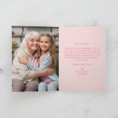 Best Grandma Ever Mother's Day Scrapbook Photo カード (内部)