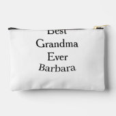 Best Grandma ever name date simple mothers day min アクセサリーポーチ (裏面)