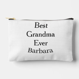 Best Grandma ever name date simple mothers day min アクセサリーポーチ