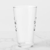 Best Grandma ever name date simple mothers day min タンブラーグラス (右)