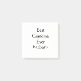 Best Grandma ever name date simple mothers day min ポストイット