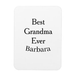 Best Grandma ever name date simple mothers day min マグネット
