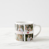 Best Grandma Ever Photo Collage – Gift with Hearts エスプレッソカップ (右)