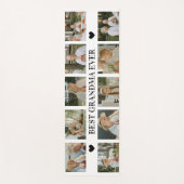 Best Grandma Ever Photo Collage – Gift with Hearts ヨガマット (正面)