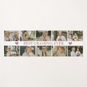 Best Grandma Ever Photo Collage – Gift with Hearts ヨガマット (正面(横))