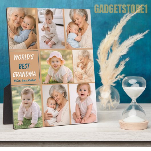 Best Grandma Ever Photo | Personalized Grandparent フォトプラーク