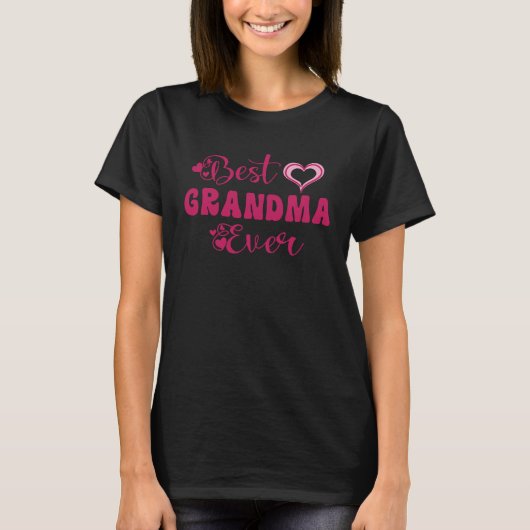 Best Grandma Ever Tシャツ (正面)