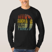 Best Grandpa By Par Daddy Fathers Day  Golf  Golfe Tシャツ (正面)