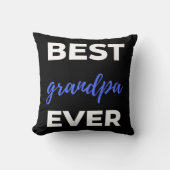 Best Grandpa Ever クッション (正面)