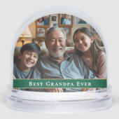 Best Grandpa Ever 2-Photo Grandkids Christmas Gift (正面)