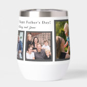 Best Grandpa Ever 5 photo collage personalized (背面)