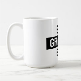 Best grandpa ever black and white Mug コーヒーマグカップ