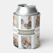 Best Grandpa Ever | Custom Photos Can Cooler  缶クーラー (缶正面)