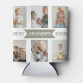 Best Grandpa Ever | Custom Photos Can Cooler  缶クーラー (正面)