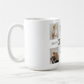 Best Grandpa Ever – Personalized Photos Mug コーヒーマグカップ (左)