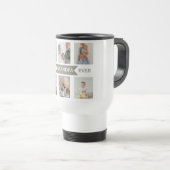 Best Grandpa Ever – Personalized Photos Travel Mug トラベルマグ (正面右)