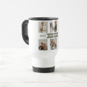 Best Grandpa Ever – Personalized Photos Travel Mug トラベルマグ (正面左)