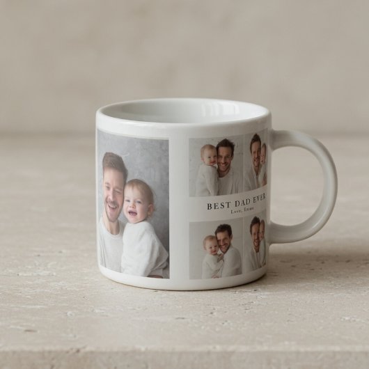 Best Grandpa Ever Photo | Personalized エスプレッソカップ
