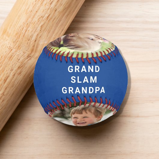 Best Grandpa Photos Blue 野球ボール