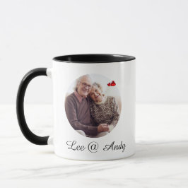 Best Grandparents Custom Photo Name Mug マグカップ