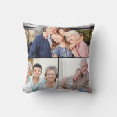 Best Grandparents Ever 6 Photo Collage Custom クッション (正面)