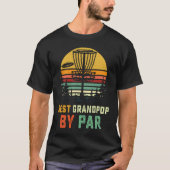 Best Grandpop Disc Golf  Grandpa Frisbees Disk Gol Tシャツ (正面)