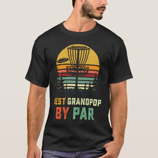 Best Grandpop Disc Golf  Grandpa Frisbees Disk Gol Tシャツ (正面)