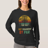 Best Grandpop Disc Golf  Grandpa Frisbees Disk Gol Tシャツ (正面)