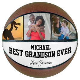 Best Grandson Ever Valentines Day Grandma Sports バスケットボール