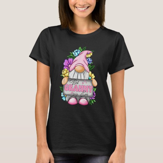 Best Granny Ever Gnome Happy Mother s Day Gnomes M Tシャツ (正面)