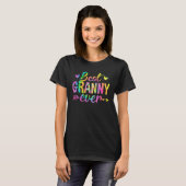 Best Granny Ever Tie Dye Mommy Mom Mama Motheru201 Tシャツ (正面フル)
