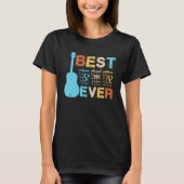 Best Guitar Dad Ever Chords Best Dad Guitar  Guita Tシャツ (正面)