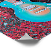 Best guitarist ever ポスター (角)