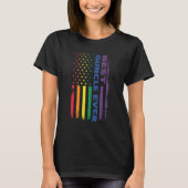 best guncle ever gay pride LGBT Tシャツ (正面)