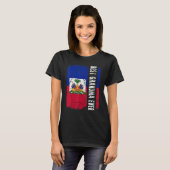Best Haitian Grandma Ever Haiti Flag Mother's Day Tシャツ (正面フル)