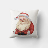 Best home decorative pillow with quote my santa  クッション (裏面)