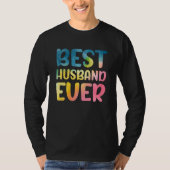 Best Husband Ever Father's Day Husband Tシャツ (正面)