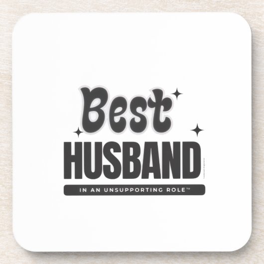BEST HUSBAND in an Unsupporting Role- コースター (正面)