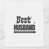 Best Husband In An Unsupporting Role- ワインラベル (シングルラベル)