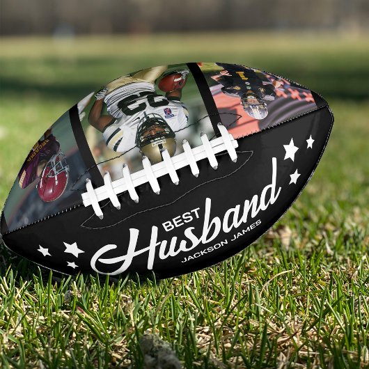 Best Husband Photo Collage Football アメリカンフットボール